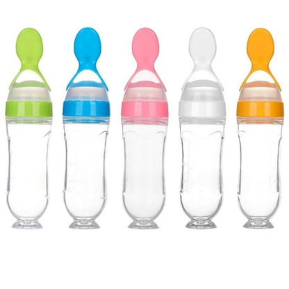 Biberon avec cuillère pour nouveau-né | EasyBottle™ - Calin Calinou