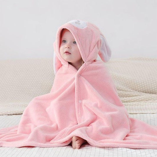 Cape de bain bébé | Douce Absorbante - Calin Calinou
