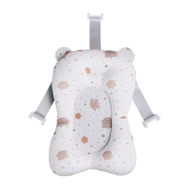 coussin de bain bébé rembourré style ours 