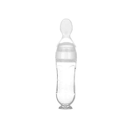 cuillere bebe blanc pratique et facile à utiliser