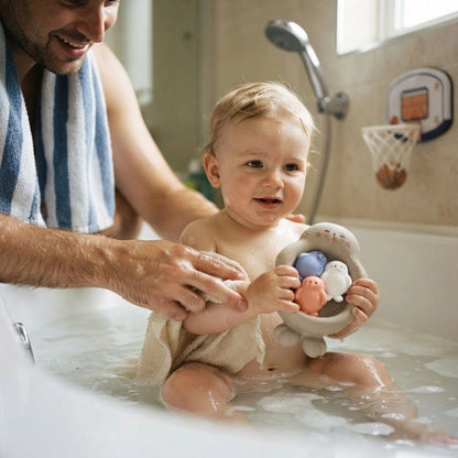 Jouet baignoire bebe amusant en forme de sceau 