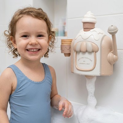 Jouet baignoire bebe de mousse fine et glace