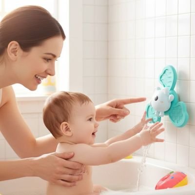 Jouet baignoire bebe | Éveil aquatique - Calin Calinou