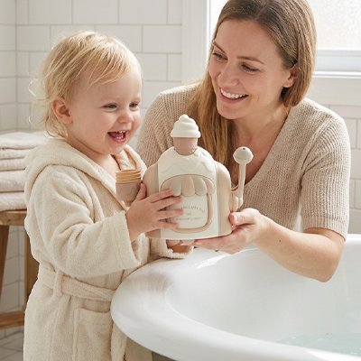 Jouet baignoire bebe faisant de glace 