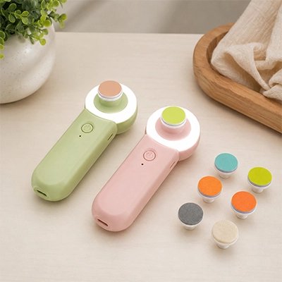 Lime a ongle electrique avec multiple niveaux de grain