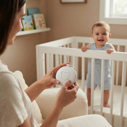 Lime a ongle electrique pour bébé en motif ourson 