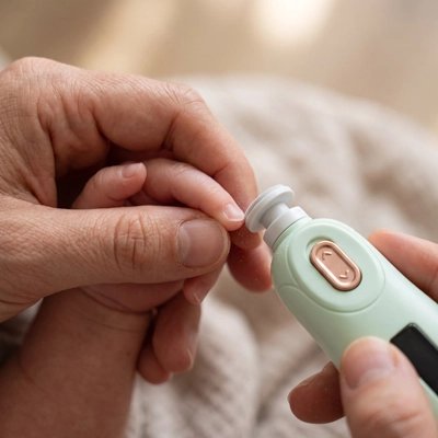 Lime a ongle electrique pratique pour nourrissons