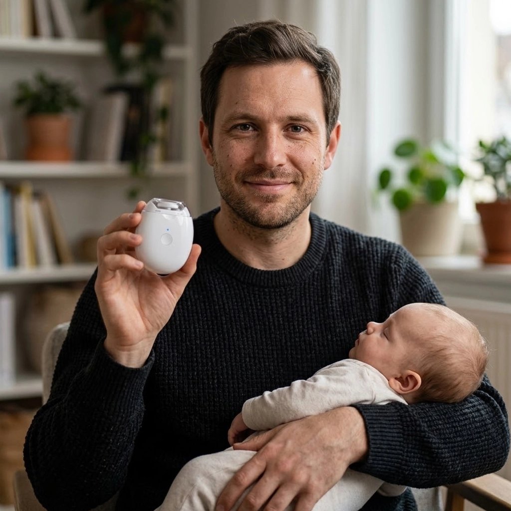 Lime a ongle electrique silencieux et pratique pour papa 