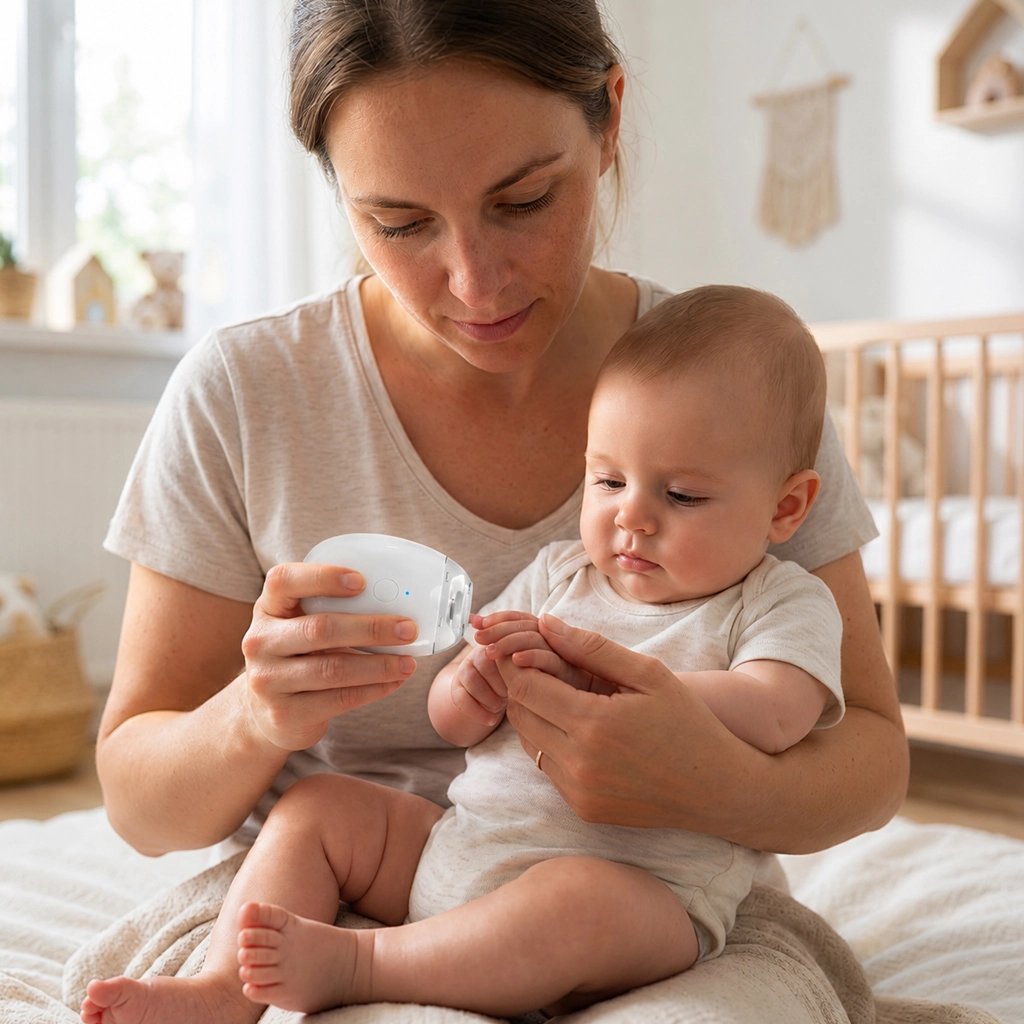 Lime a ongle electrique soin paisible pour bébé 
