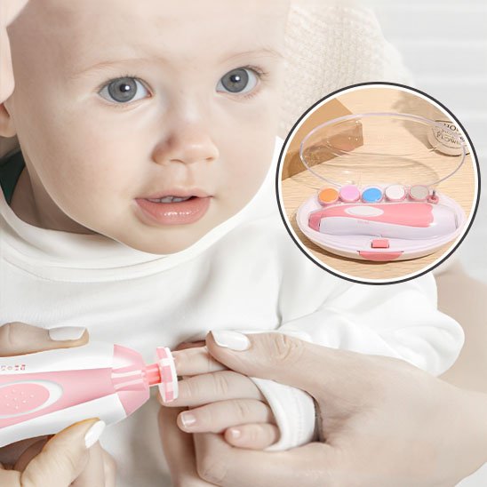 Lime à ongles électrique rose avec embouts différents 