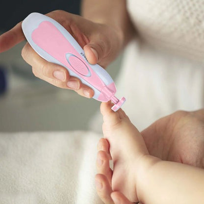 Lime à ongles électrique rose pour bébé 