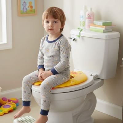 Réducteur de toilette pour bébé et enfant facile à transporter 