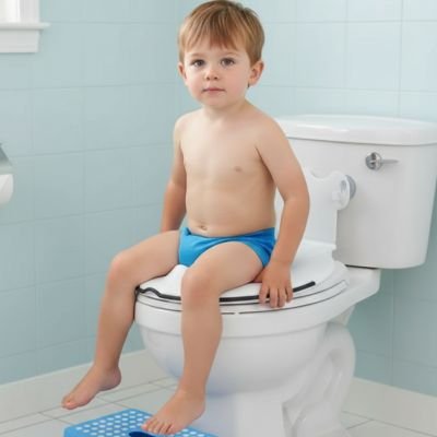 Réducteur de toilette stable et sécurisé pour enfant 