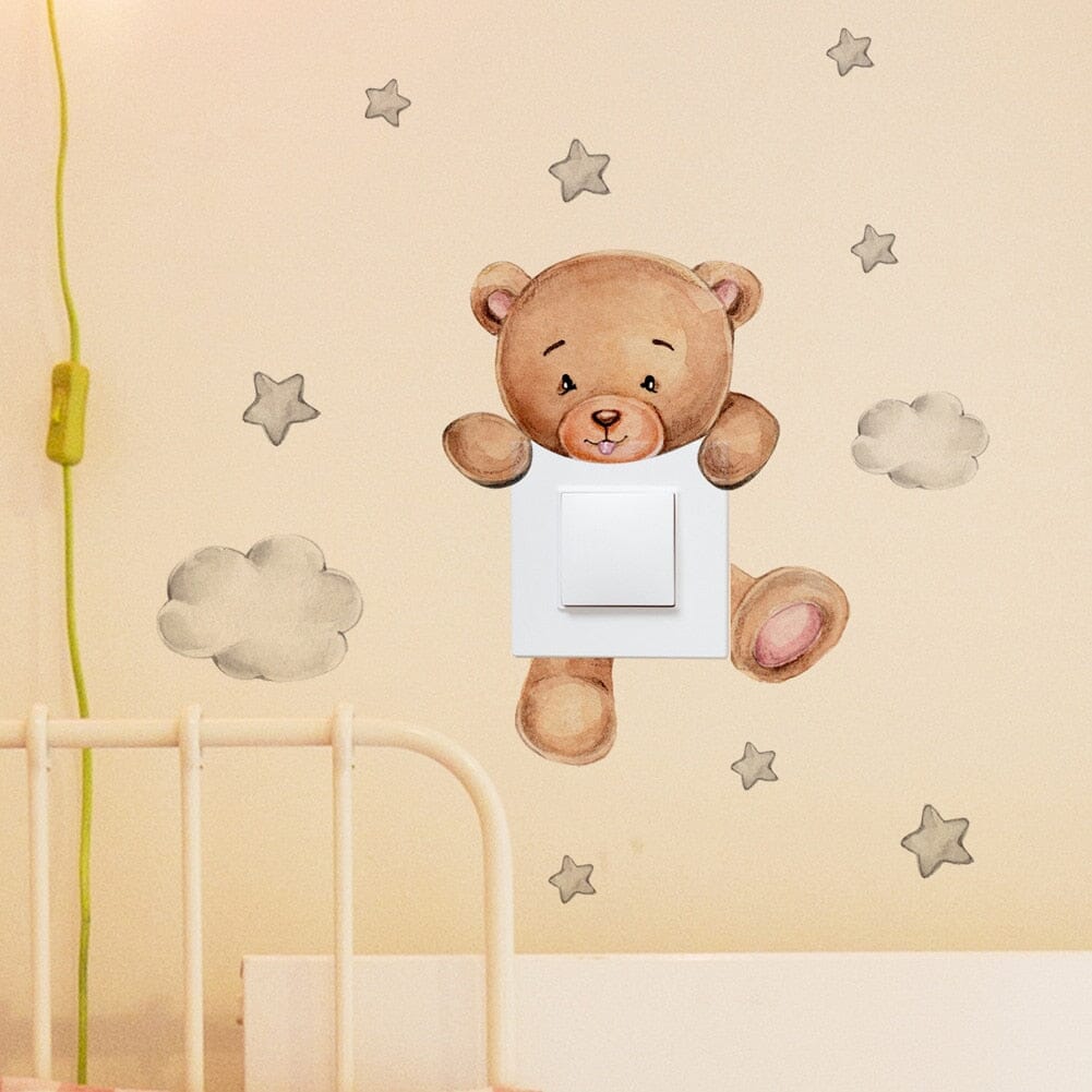 sticker mural décoratif pour chambre bébé et enfant