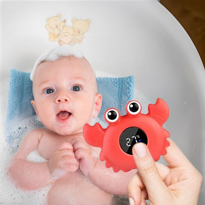 Thermomètre bain bébé de gran écran et style crabe mignon 