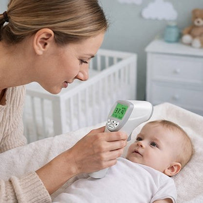 Thermomètre frontal avec écran LCD pour bébé