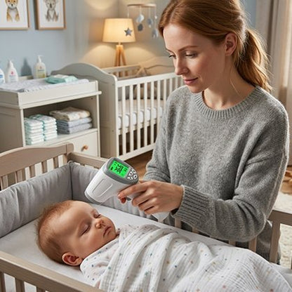 Thermomètre frontal pour bébé et toute la famille