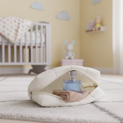 Trousse de toilette bebe pour petis soins et crèmes